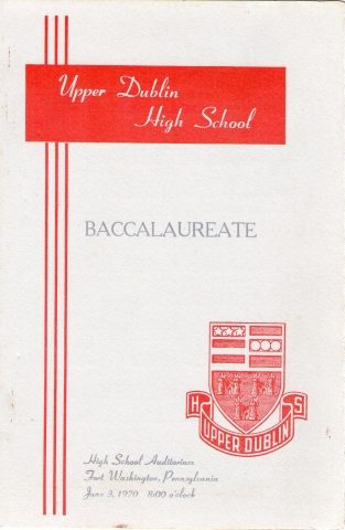 CLASS OF 1970 BACCALAUREATE PROGRAM