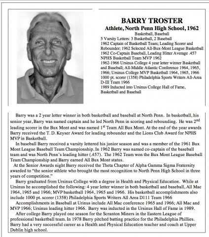 BARRY TROSTER record